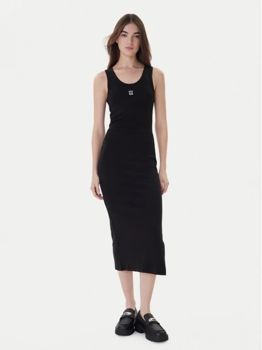 Obrázek produktu Hugo Každodenní šaty Nalimera 50514521 Černá Slim Fit