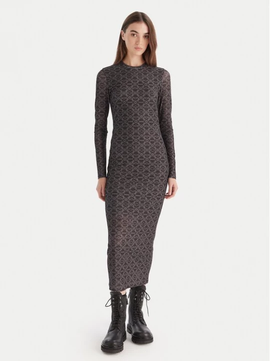 Obrázek produktu HUGO Každodenní šaty Nastan 50542400 Černá Slim Fit