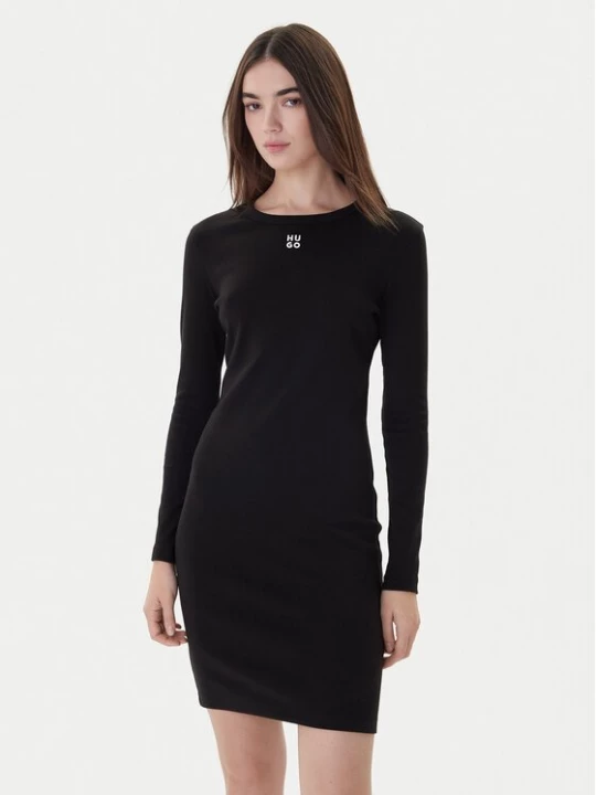 Obrázek produktu Hugo Každodenní šaty Nemalia_1 50518385 Černá Slim Fit