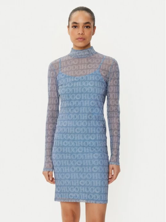 Obrázek produktu HUGO Každodenní šaty Noella 50534704 Modrá Slim Fit