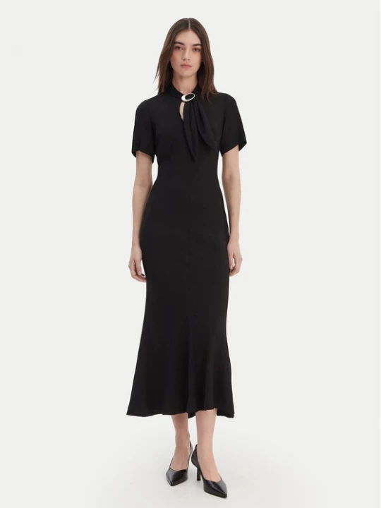 Obrázek produktu HUGO Koktejlové šaty Kiweni 50554051 Černá Slim Fit