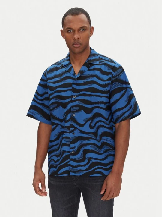 Obrázek produktu HUGO Košile Eligino 50539143 Modrá Relaxed Fit