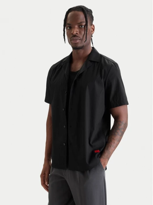 Obrázek produktu HUGO Košile Ellino 50560584 Černá Relaxed Fit