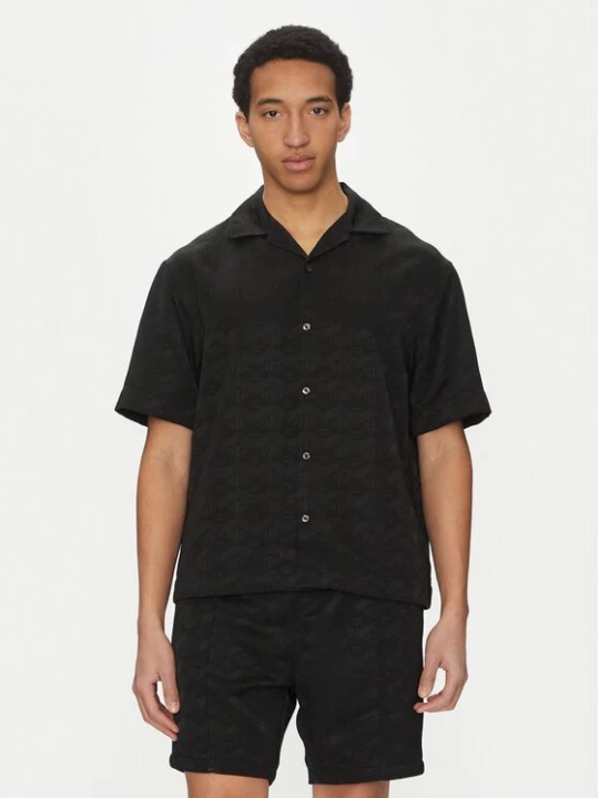 Obrázek produktu HUGO Košile Espino 50539288 Černá Oversize