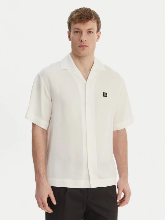 Obrázek produktu HUGO Košile Espino 50560593 Écru Oversize Krémová