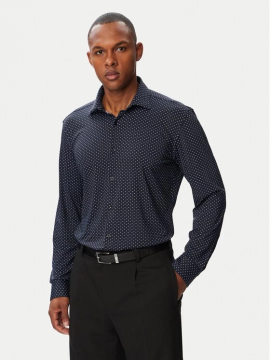Obrázek produktu HUGO Košile Kenno 50566332 Tmavomodrá Slim Fit