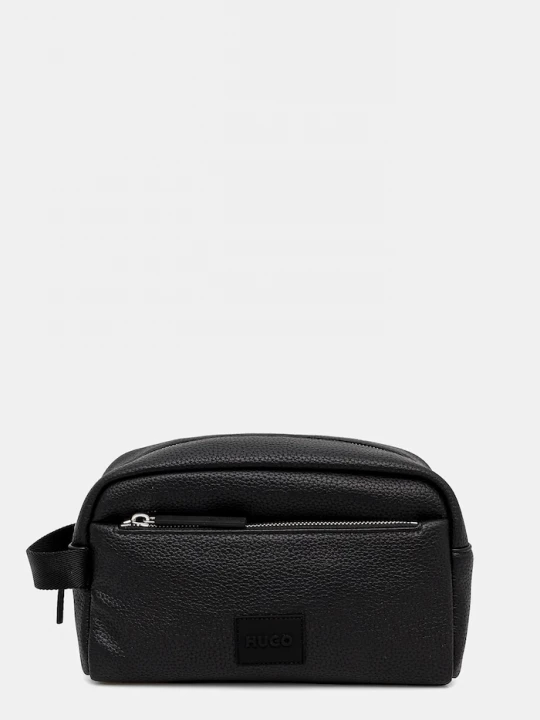 Obrázek produktu HUGO Kosmetická taštička pánská z imitace kůže Ethon 2.0HI_Washbag černá
