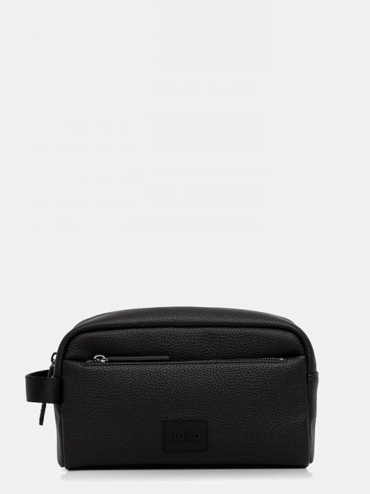 Obrázek produktu HUGO Kosmetická taštička pánská z imitace kůže Ethon 2.0HI_Washbag černá