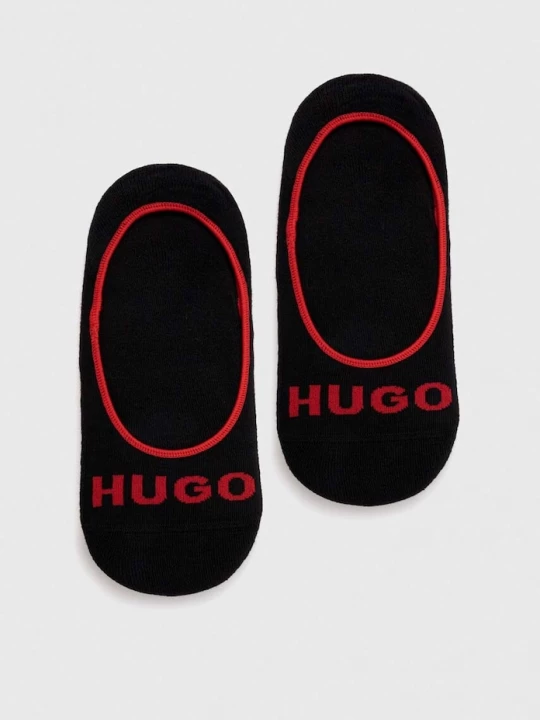 Obrázek produktu HUGO kotníkové ponožky pánské 3-pack černá