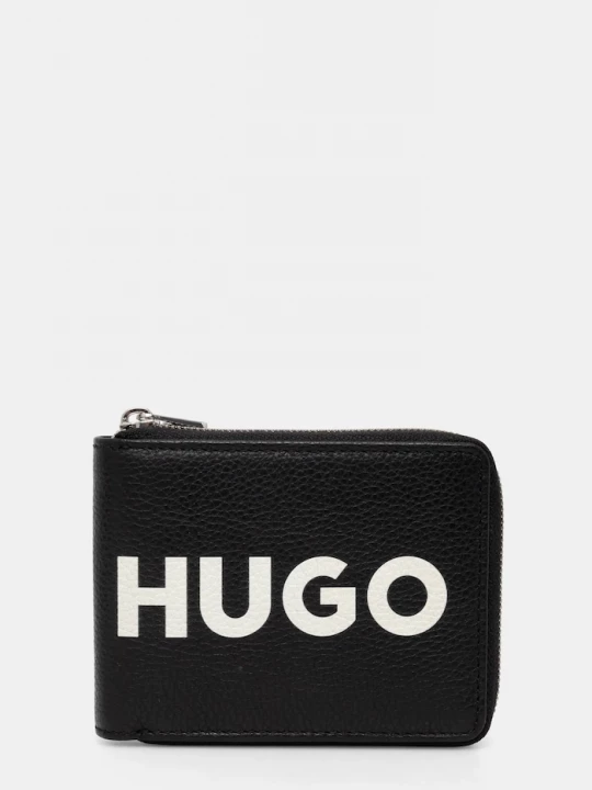 Obrázek produktu HUGO Kožená peněženka HUGO černá