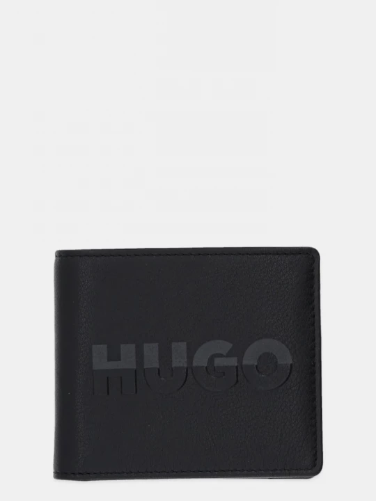 Obrázek produktu HUGO Kožená peněženka HUGO Nosh_8cc černá