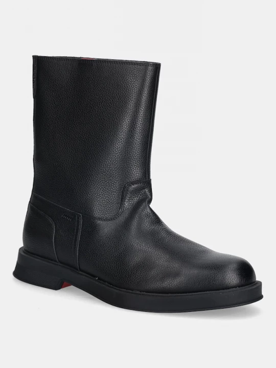 Obrázek produktu HUGO Kožené boty HUGO Lenner černá