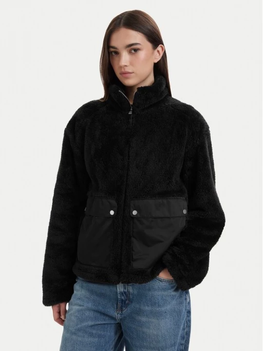 Obrázek produktu HUGO Kožešina Fayla-1_B 50563093 Černá Relaxed Fit