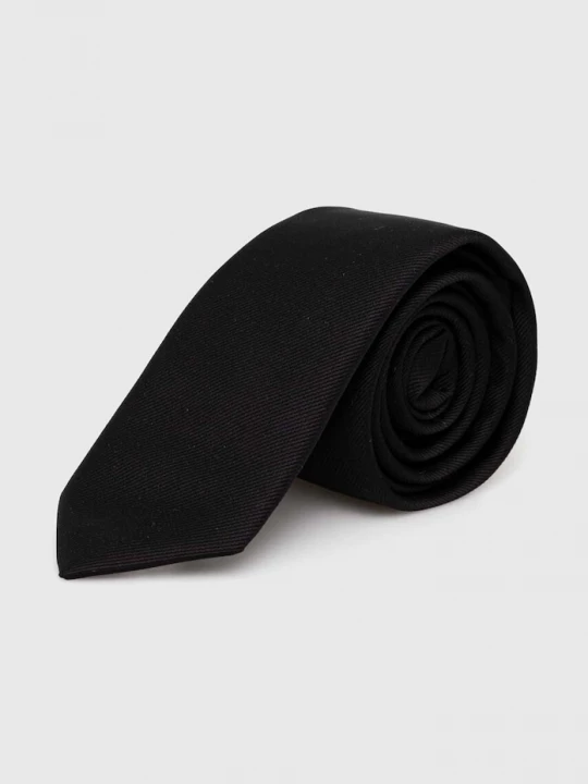 Obrázek produktu HUGO Kravata HUGO Tie 6 cm metal det. černá