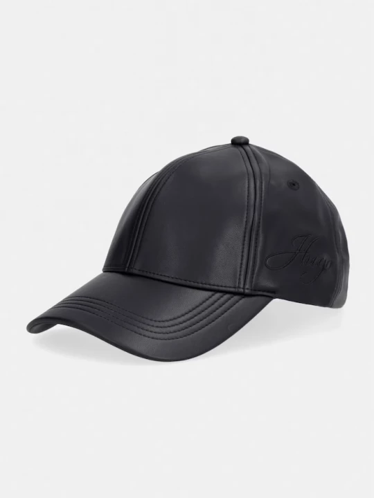 Obrázek produktu HUGO kšiltovka dámská z imitace kůže Ally-PU černá