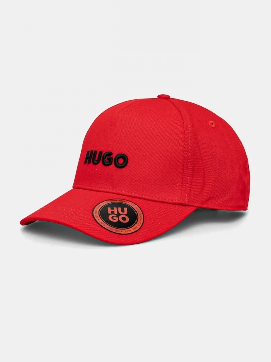 Obrázek produktu HUGO kšiltovka pánská bavlněná Jude červená