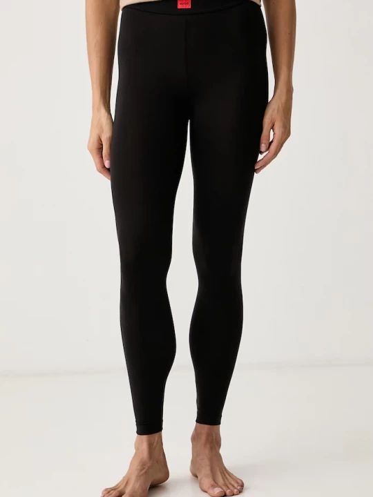 Obrázek produktu HUGO legíny dámské s viskózou THERMAL LEGGINGS černá