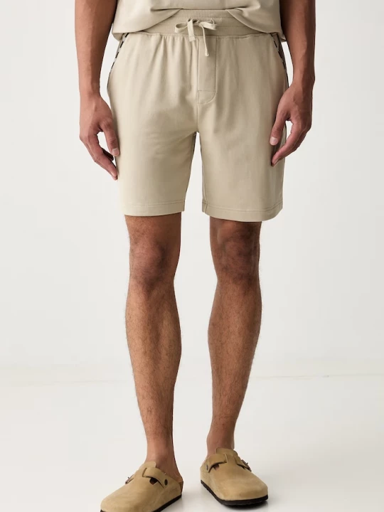 Obrázek produktu HUGO loungewear šortky pánské s bavlnou NOAH SHORTS béžová