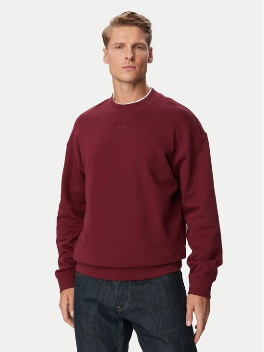 Obrázek produktu HUGO Mikina Dapocrew 50525892 Bordó Relaxed Fit