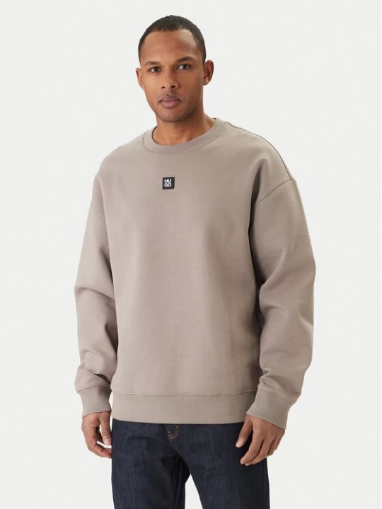 Obrázek produktu HUGO Mikina Dettil 50533689 Béžová Relaxed Fit