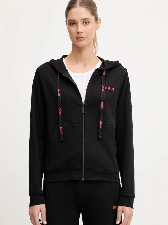 Obrázek produktu HUGO Mikina HUGO HUGO ID_JACKET černá