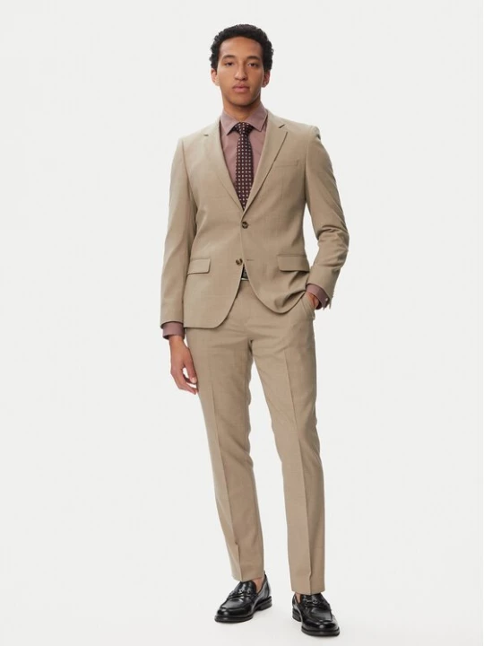 Obrázek produktu HUGO Oblek Henry/Getlin232X 50557616 Béžová Slim Fit
