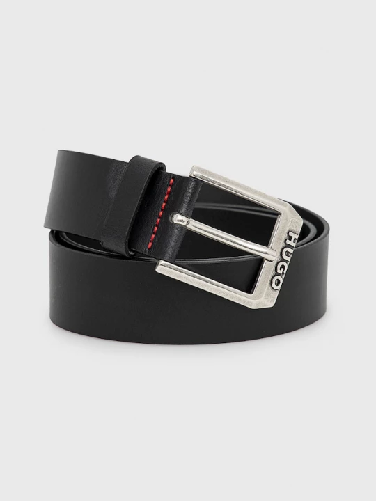 Obrázek produktu HUGO pásek pánský kožený Gelio-C_Sz40 černá
