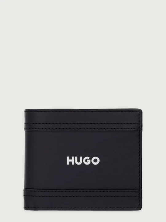 Obrázek produktu HUGO Peněženka pánská kožená GBHM_4CC Coin černá