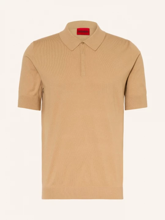Obrázek produktu Hugo Pletené Polo Tričko San Peter velbloudí