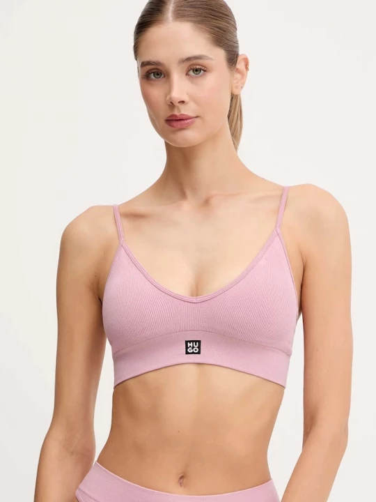 Obrázek produktu HUGO Podprsenka HUGO BRALETTE SEAMLESS růžová