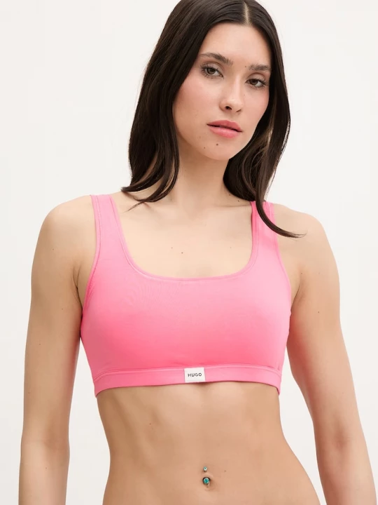 Obrázek produktu HUGO podprsenka s modalem SIGNATURE BRALETTE růžová