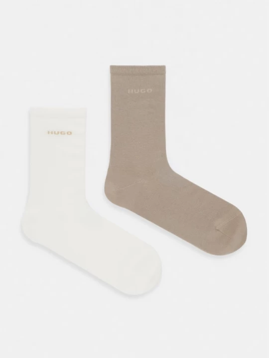 Obrázek produktu HUGO ponožky dámské 2P RS UNI LOGO CC W 2-pack béžová