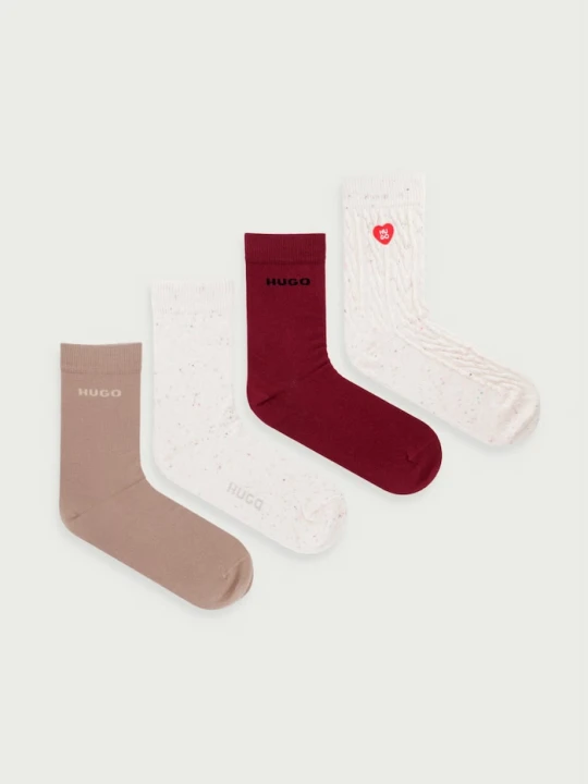 Obrázek produktu HUGO ponožky dámské 4P RS HEART CC 4-pack