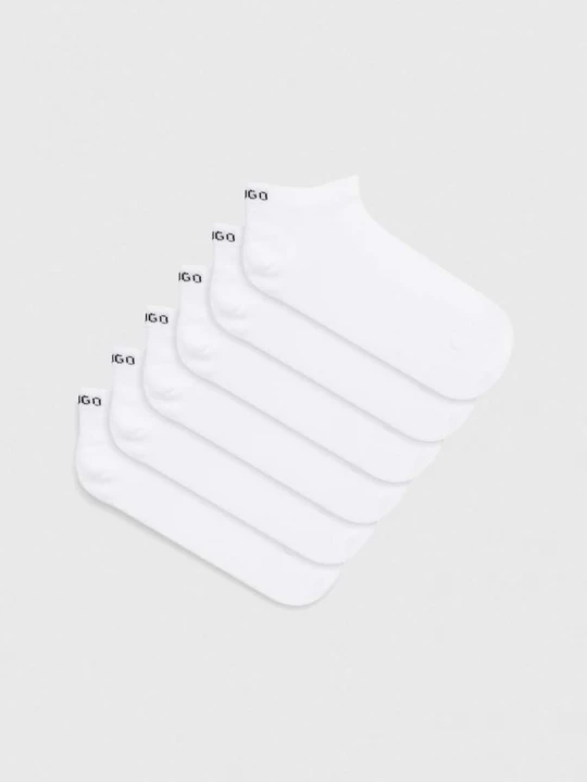 Obrázek produktu HUGO ponožky dámské s bavlnou 6P AS UNI CC W 6-pack