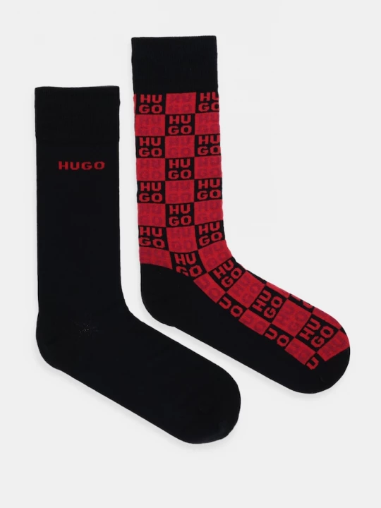 Obrázek produktu HUGO Ponožky HUGO 2P RS AARON CC 2-pack černá