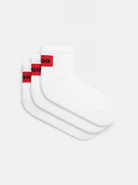 Obrázek produktu HUGO Ponožky HUGO 3P SH RIB LABEL CC 3-pack