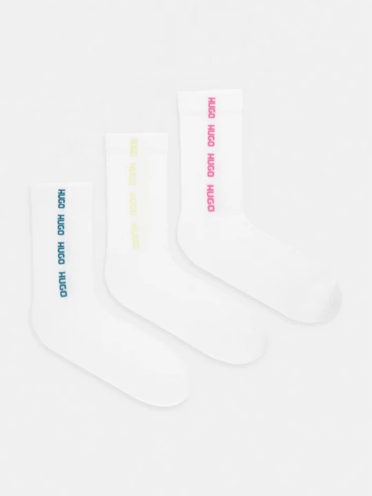 Obrázek produktu HUGO ponožky pánské 3P QS SIDE TAPE CC 3-pack