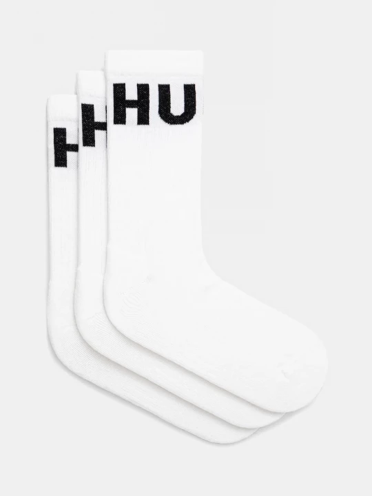 Obrázek produktu HUGO ponožky pánské s bavlnou 3P QS ICONIC CC 3-pack