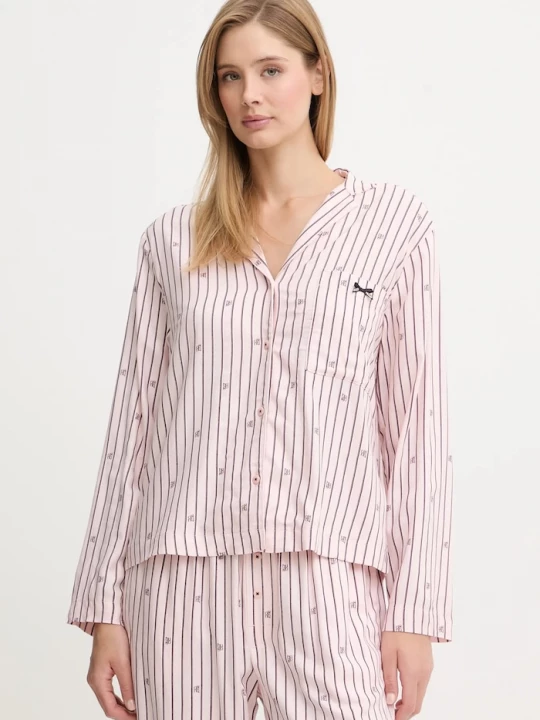 Obrázek produktu HUGO Pyžamová košile HUGO SARTORIAL SHIRT růžová