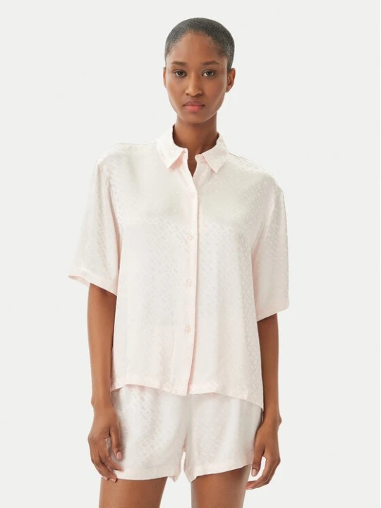 Obrázek produktu HUGO Pyžamová košile Style B 50561023 Světle růžová Oversize