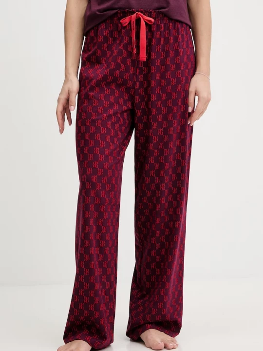 Obrázek produktu HUGO Pyžamové kalhoty HUGO CASUAL PANTS fialová