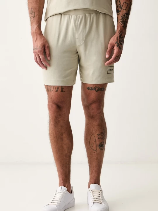 Obrázek produktu HUGO pyžamové šortky pánské s bavlnou Laze Shorts CW béžová