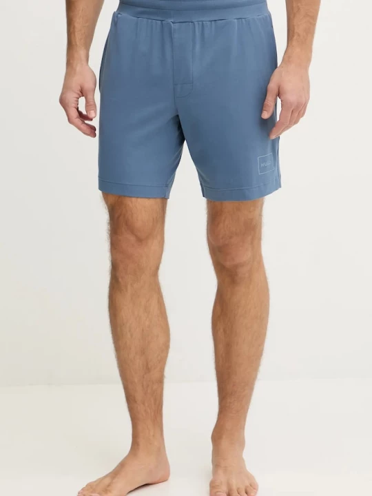 Obrázek produktu HUGO pyžamové šortky pánské s bavlnou Laze Shorts CW modrá