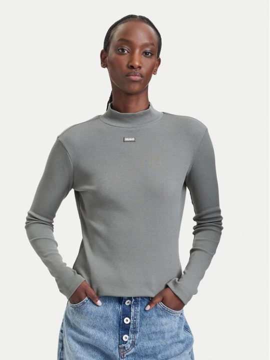 Obrázek produktu HUGO Rolák Easy 50525318 Zelená Slim Fit