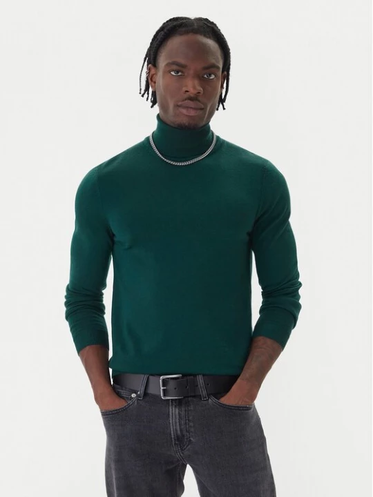 Obrázek produktu HUGO Rolák San Thomas-M 50474174 Zelená Regular Fit