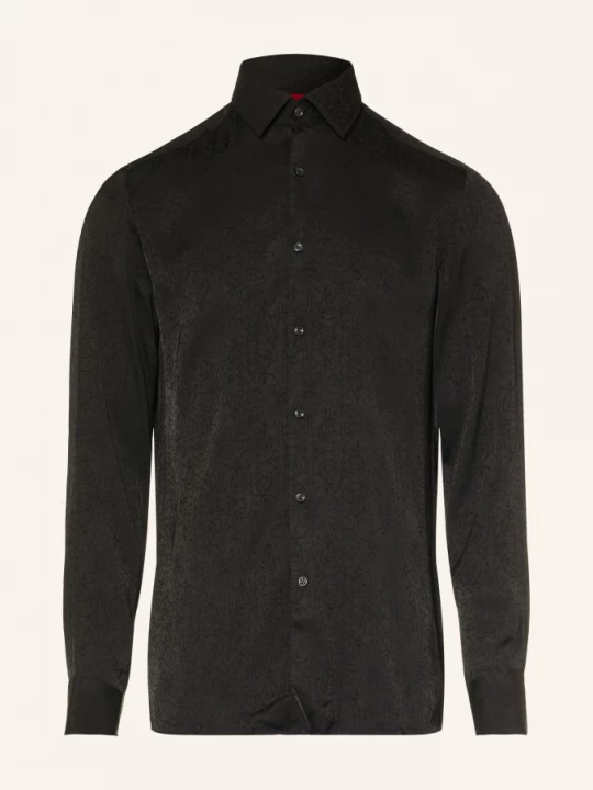 Obrázek produktu Hugo Saténová Košile Kenno Slim Fit černá