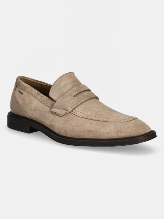 Obrázek produktu HUGO Semišové mokasíny HUGO Gryff béžová