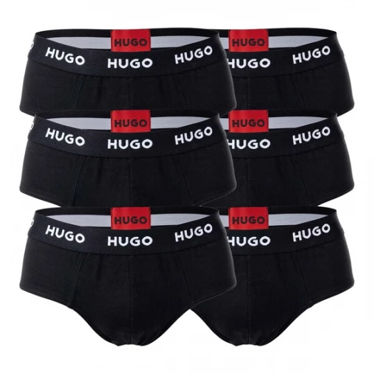 Obrázek produktu HUGO Slipy  červená / černá / bílá
