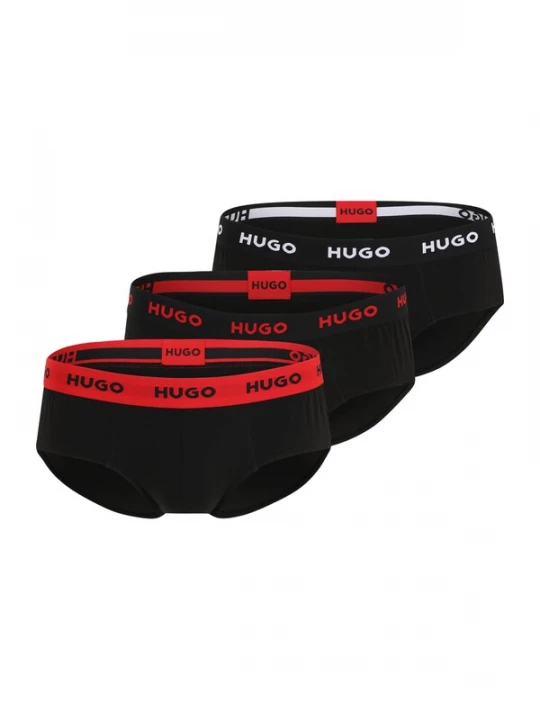 Obrázek produktu HUGO Slipy červená / černá / bílá