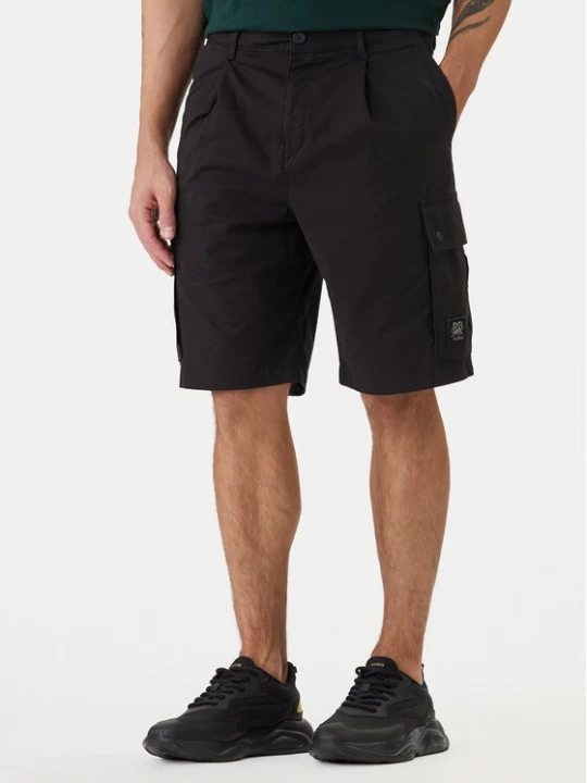 Obrázek produktu HUGO Šortky z materiálu Gregry 50559604 Černá Slim Fit